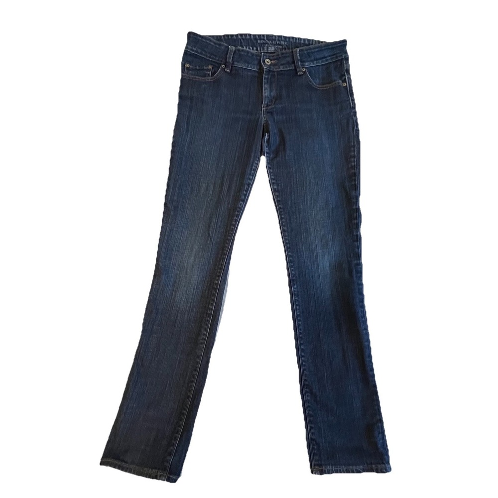 Banana Republic Classic Skinny Jeans Women 10 Y2K Dark Wash Indigo Stretch Indie